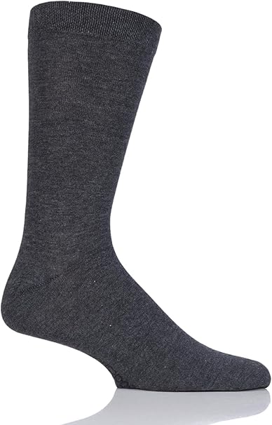 SockShop Men's Colour Burst Bamboo Socks with Smooth Toe Seams