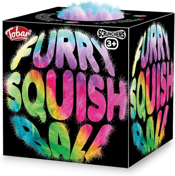 Tobar SCRUNCHEMS FURRY STRESS SQUISH BALL Toy